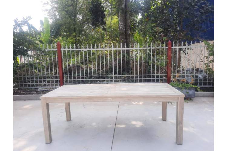 Стол деревянный обеденный Kia Tagliamento натуральный-5