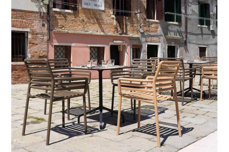 Кресло пластиковое Doga Nardi табак-7