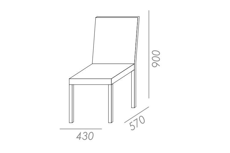 Стул плетеный Dove ReeHouse бежевый люкс-1