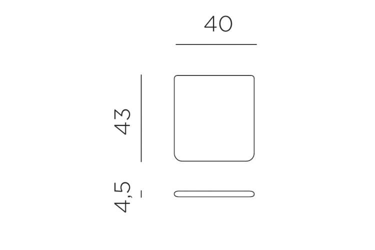 Подушка для кресла Doga Nardi авокадо-1