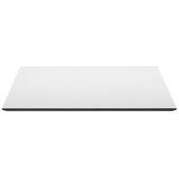 Столешница квадратная Compact Laminate для подстолья Nemo, Domino, Tiffany, Cross Scab Design белый в гостиную