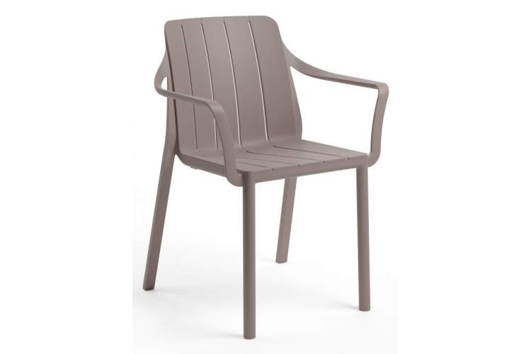 Кресло пластиковое Tiberina Nardi тортора