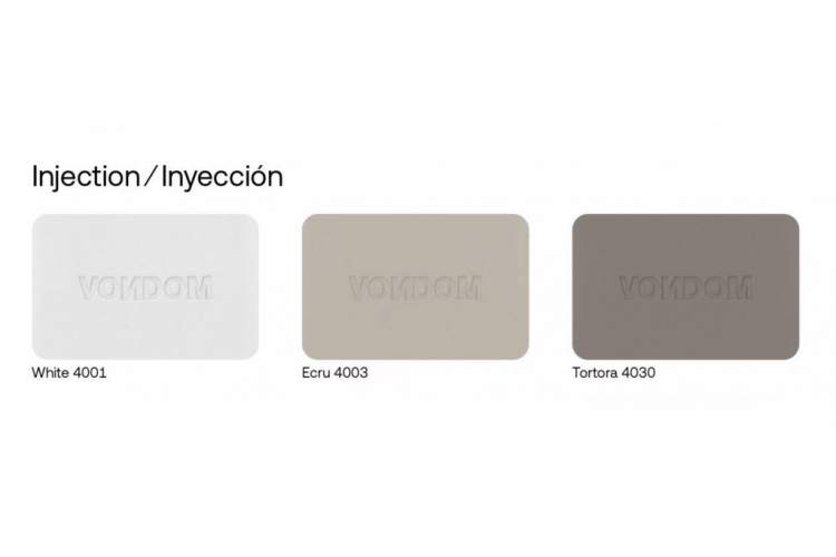 Лежак пластиковый Gatsby Basic Vondom тортора-2