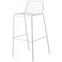 Стул барный металлический Summer Scab Design белый