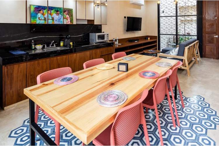 Стул пластиковый Bit Nardi коралловый-8