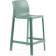 Стул пластиковый полубарный Net Stool Mini Nardi ментоловый