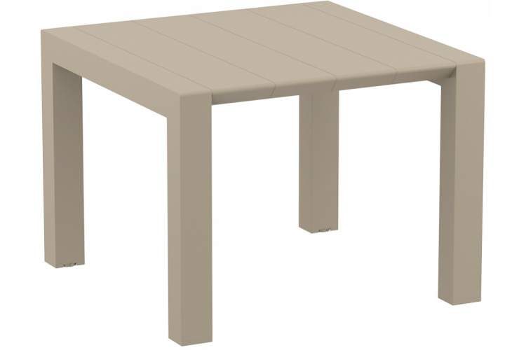 Стол пластиковый раздвижной Vegas Table Siesta Contract бежевый