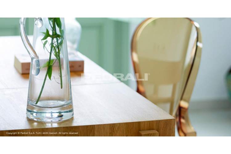 Стул прозрачный Queen PEDRALI янтарный-6