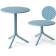 Стол пластиковый обеденный Step + Step Mini Nardi голубой