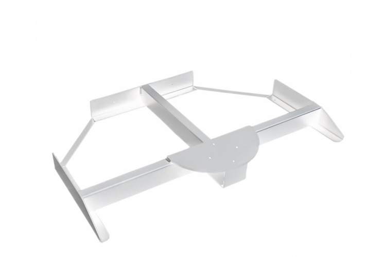 Зонт профессиональный 3х3 м Pompei Braccio Scolaro белый, слоновая кость-5