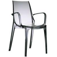 Стул Кресло прозрачное Vanity Scab Design дымчатый Стул Кресло прозрачное Vanity Scab Design дымчатый