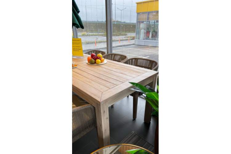 Стол деревянный обеденный Kia Tagliamento натуральный-8