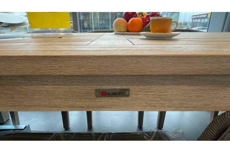 Стол деревянный обеденный Kia Tagliamento натуральный-6