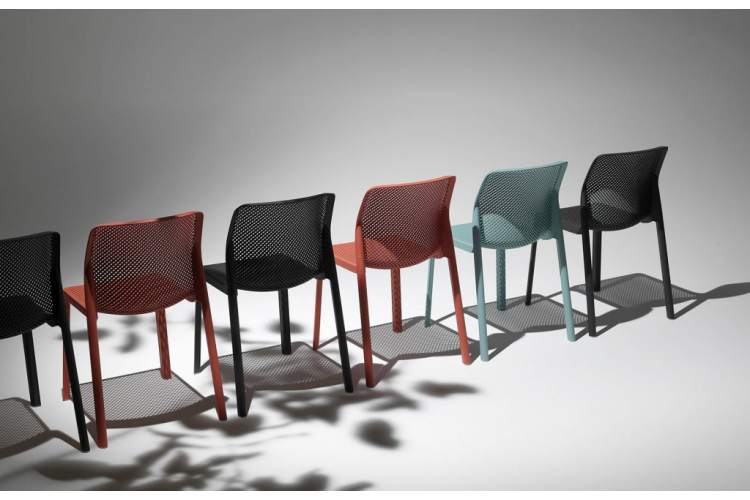 Стул пластиковый Bit Nardi коралловый-3