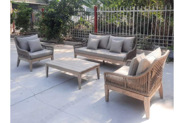 Комплект деревянной мебели Pelican Tagliamento натуральный-3