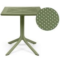 Стол пластиковый обеденный Clip 70 Nardi агава