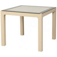 Стол пластиковый Arizona DELTA кремовый