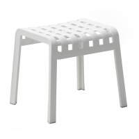 Табурет пластиковый Poggio Nardi белый