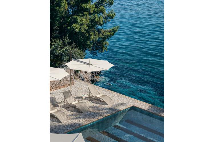 Лежак пластиковый Ibiza Basic Vondom тортора-3