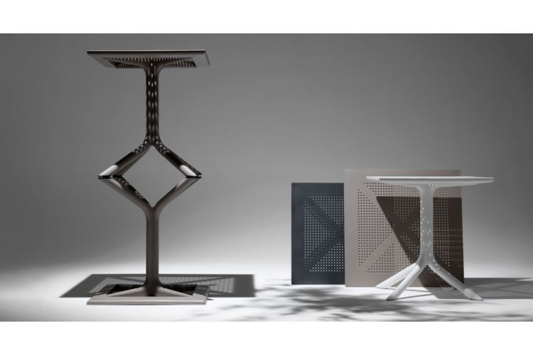 Стол пластиковый обеденный Clip 70 Nardi агава-8