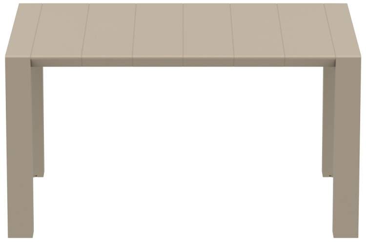 Стол пластиковый раздвижной Vegas Table Siesta Contract бежевый-7