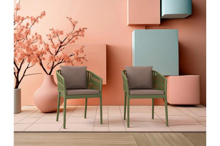 Подушка для кресла Portofino Siesta Contract светло-коричневый-4