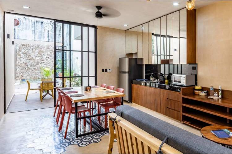 Стул пластиковый Bit Nardi коралловый-7