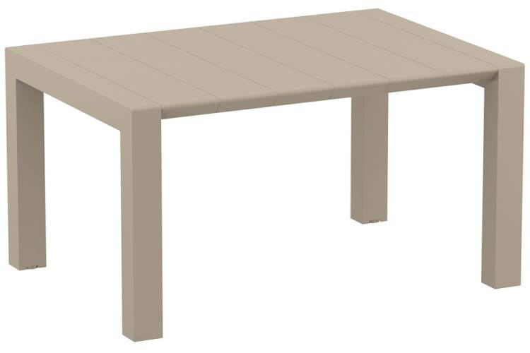 Стол пластиковый раздвижной Vegas Table Siesta Contract бежевый-6