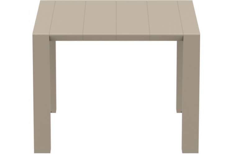 Стол пластиковый раздвижной Vegas Table Siesta Contract бежевый-4