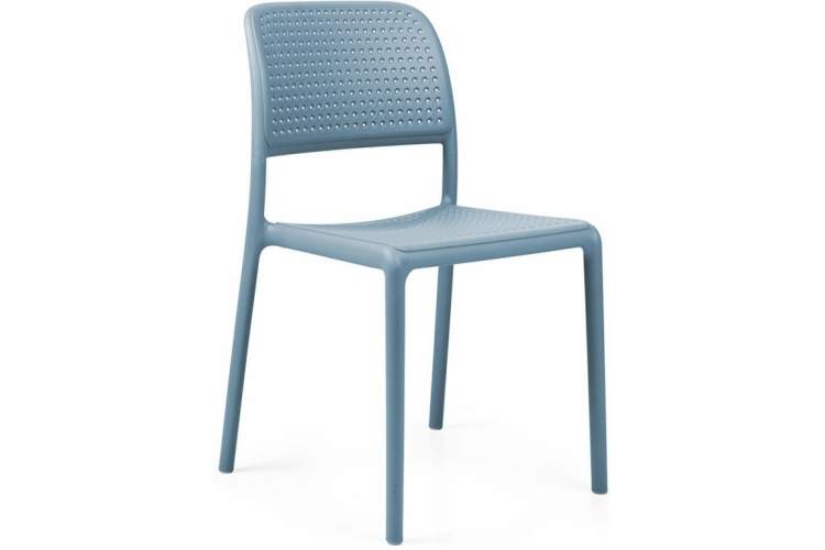 Стул пластиковый Bora Bistrot Nardi голубой