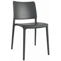 Стул пластиковый Joy-S PAPATYA антрацит пластиковый