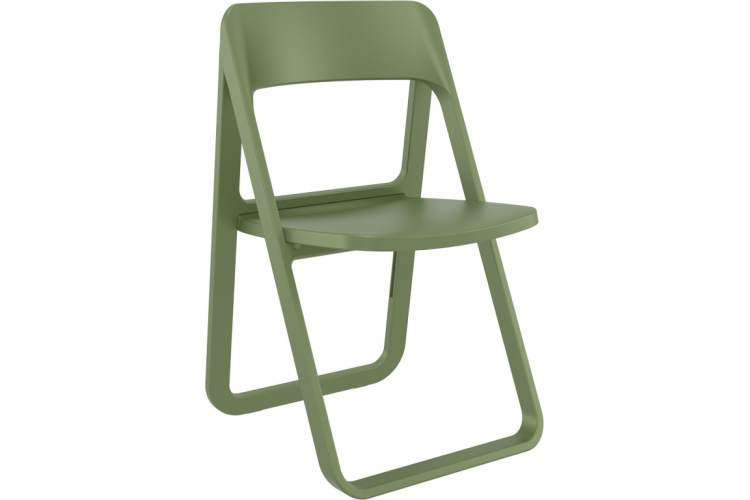 Стул пластиковый Dream Siesta Contract оливковый