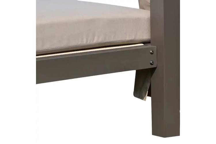 Шатер с лежаками Enigma Tagliamento антрацит, голубой-6