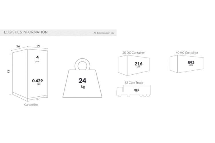 Кресло прозрачное Crystal Siesta Contract серый-3
