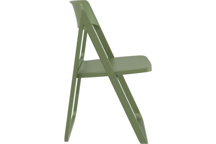 Стул пластиковый Dream Siesta Contract оливковый-4