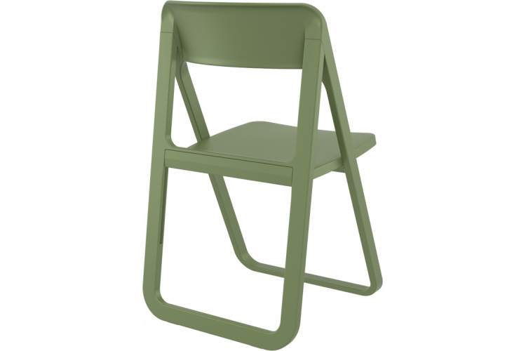 Стул пластиковый Dream Siesta Contract оливковый-5