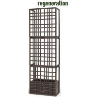 Кашпо пластиковое модульное Sipario 3 Nardi терра