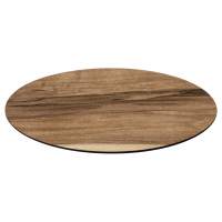 Столешница круглая HPL Fitto Genart индийский шесман