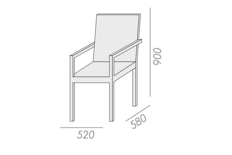 Кресло плетеное Dove ReeHouse коричневый люкс-1