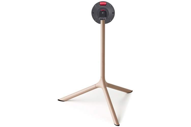 Стол ламинированный обеденный складной Tripe Maxi Folding Scab Design тортора, цементный-7