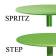 Стол пластиковый обеденный Step + Step Mini Nardi агава
