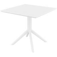 Стол пластиковый Paris Table 80 Siesta Contract белый