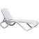Шезлонг-лежак пластиковый Tropico Nardi белый