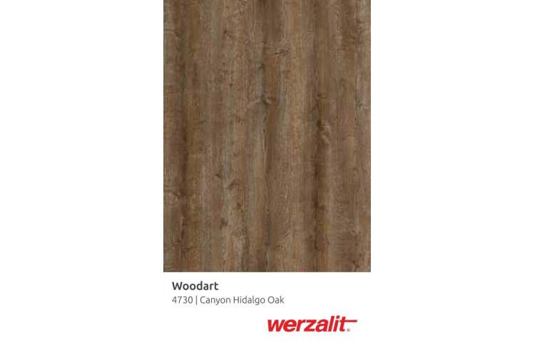 Стол обеденный Fuoz Werzalit Bistroart Genart черный, золотой, каньонский дуб идальго-1