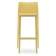 Стул пластиковый барный Volt PEDRALI желтый