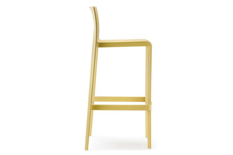 Стул пластиковый барный Volt PEDRALI желтый-5