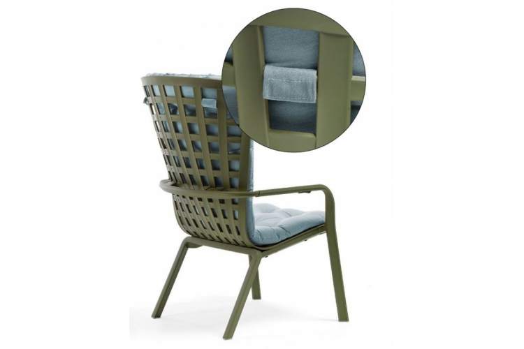 Подушка для кресла Folio Nardi серый-5