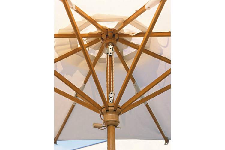 Зонт профессиональный 3х3 м Palladio Standard Scolaro натуральный, слоновая кость-5