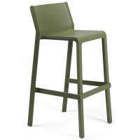 Стул пластиковый барный Trill Stool Nardi агава Стул пластиковый барный Trill Stool Nardi агава