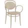 Кресло пластиковое Marcel XL Siesta Contract бежевый